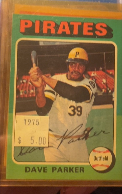 1975 Topps #29 Dave Parker — front