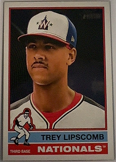 2025 Topps Heritage #115 Trey Lipscomb Washington Nationals — front
