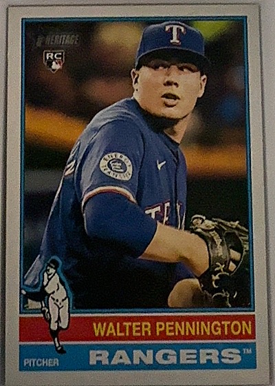2025 Topps Heritage #101 Walter Pennington — front