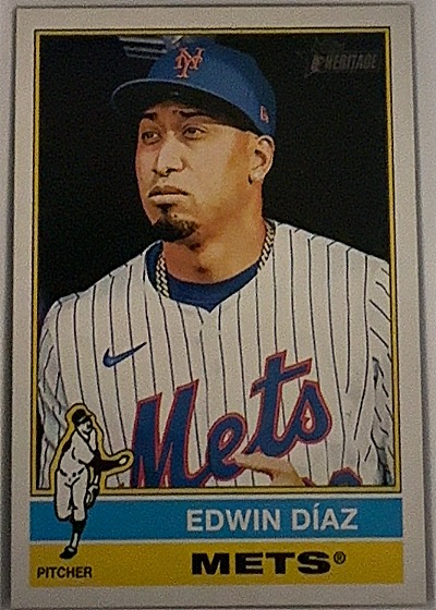 2025 Topps Heritage #243 Edwin Díaz — front