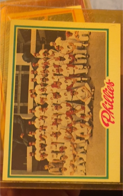 1978 Topps Baseball #381 Philadelphia Phillies Team — front