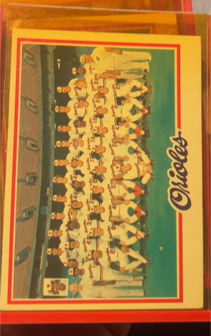 1978 Topps #96 Baltimore Orioles Team — front