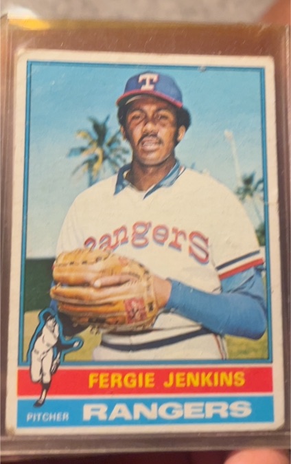 1976 Topps #250 Fergie Jenkins — front