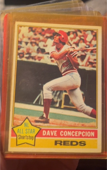 1976 Topps #48 Dave Concepcion Reds — front
