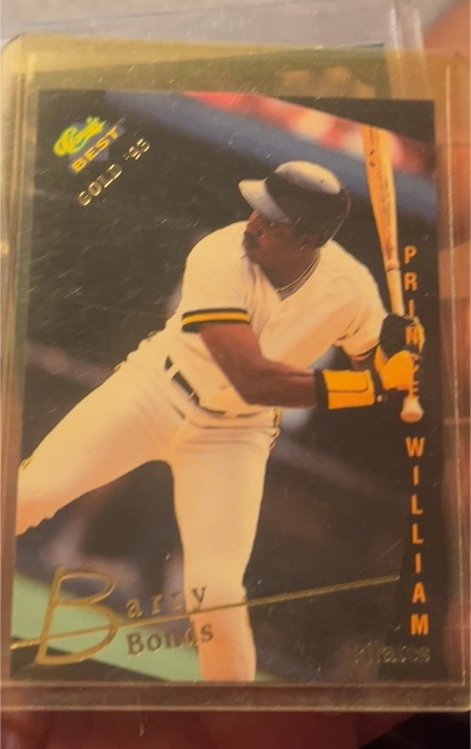 1993 Classic Best Gold #1 Barry Bonds — front