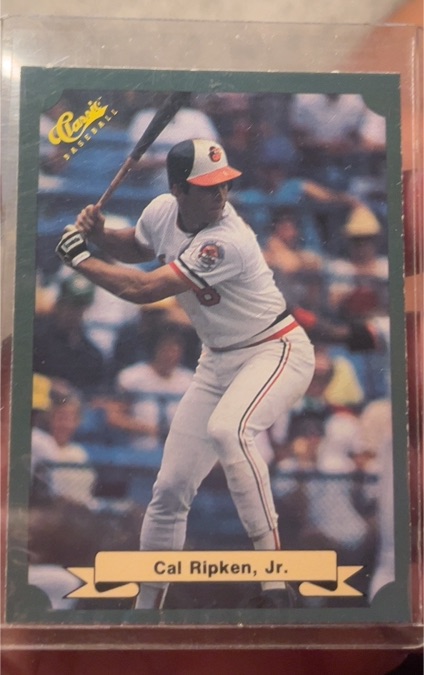 1987 Classic #52 Cal Ripken Jr. — front