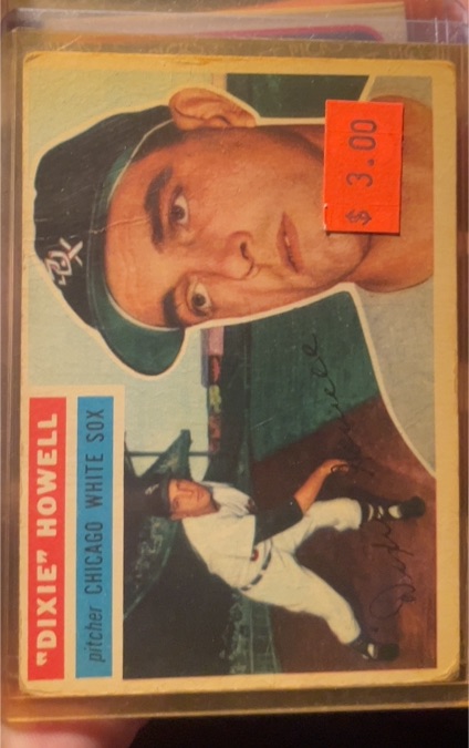 1956 Topps #149 Dixie Howell — front
