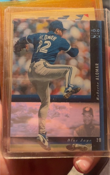 1994 Upper Deck SP Holoview FX #1 Roberto Alomar — front