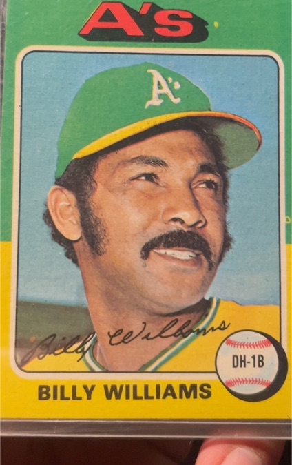 1975 Topps #545 Billy Williams — front