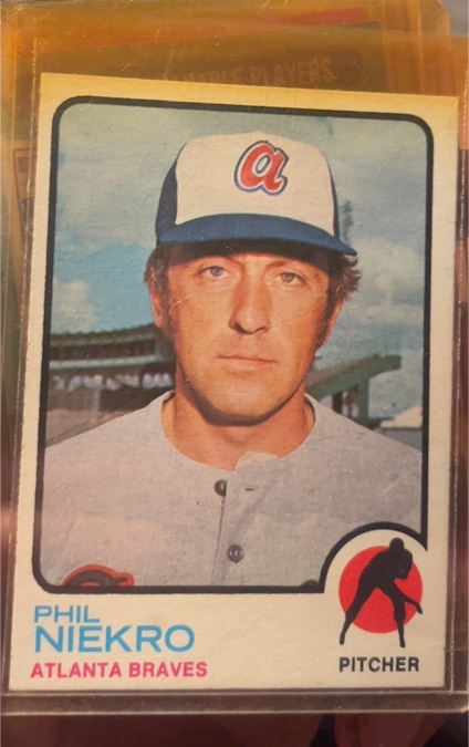 1973 Topps #503 Phil Niekro — front