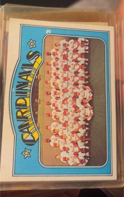 1972 Topps #688 St. Louis Cardinals Team — front