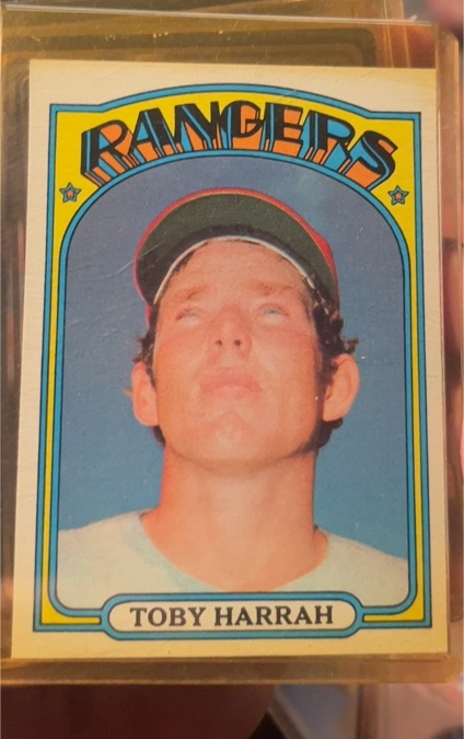1972 Topps #104 Toby Harrah — front