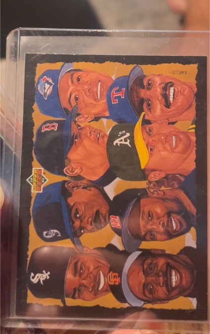 1993 Upper Deck S113M-A Future Heroes Checklist — front