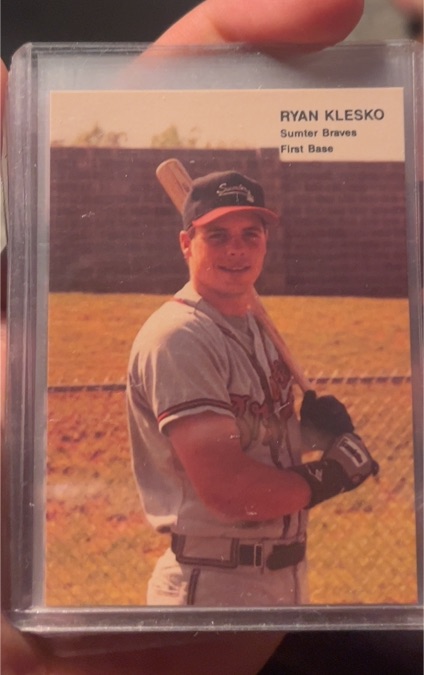 1990 Best #236 Ryan Klesko — front