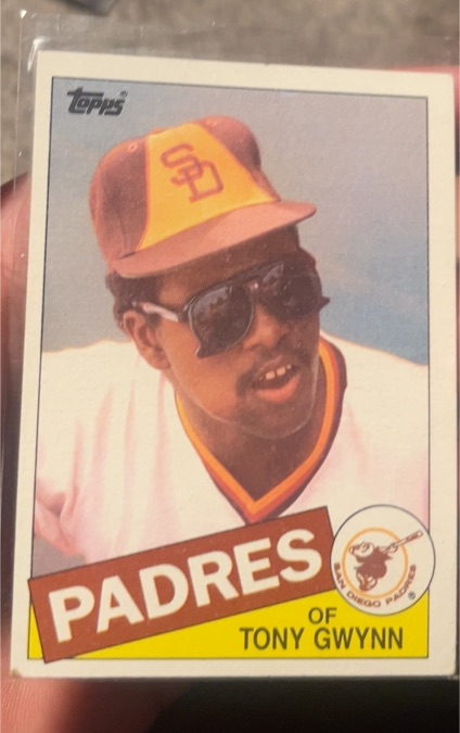 1985 Topps #660 Tony Gwynn — front
