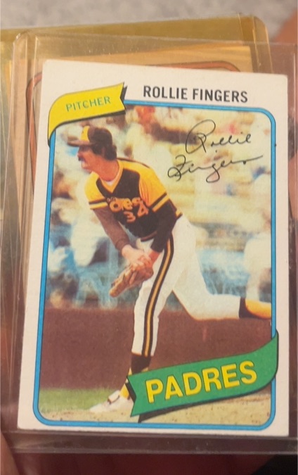 1980 Topps #651 Rollie Fingers — front