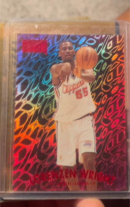 1997-98 Skybox Premium #48 Lorenzen Wright — front