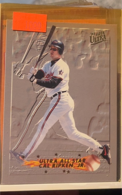1993 Fleer Ultra All-Stars #14 Cal Ripken Jr. — front