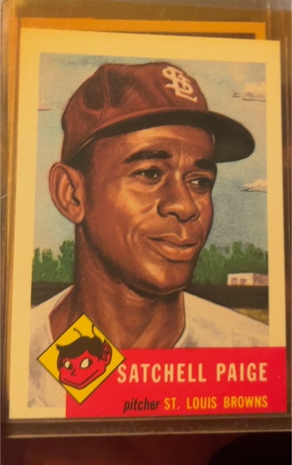 1991 Topps Archives 1953 #220 Satchell Paige — front