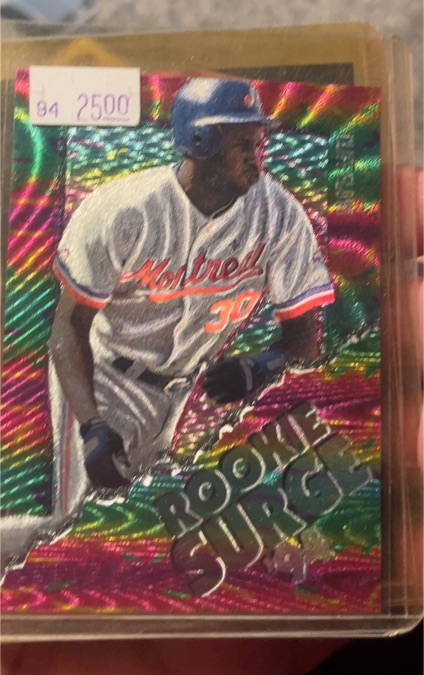 1994 Score Select #RS1 Cliff Floyd Rookie Surge — front