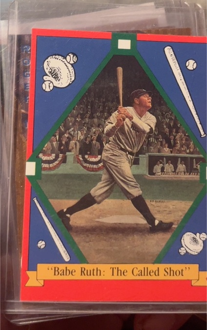 1992 Delphi Bradford Exchange #NNO Babe Ruth The Called Shot — front