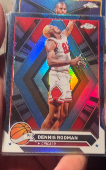 2023-24 Topps Chrome #87 Dennis Rodman — front