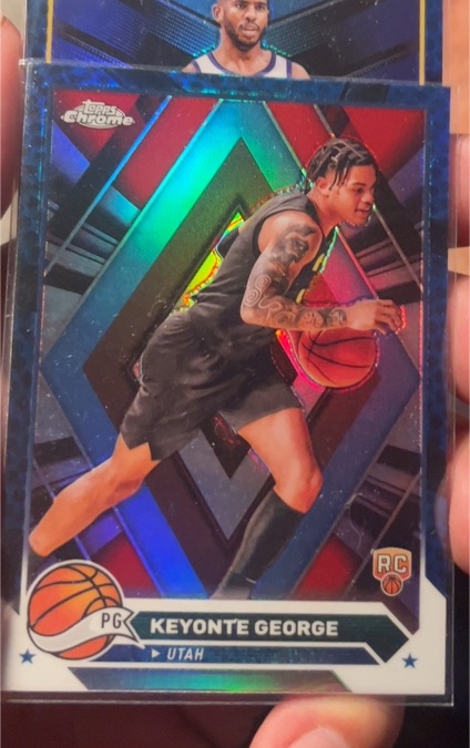 2023-24 Topps Chrome #153 Keyonte George — front