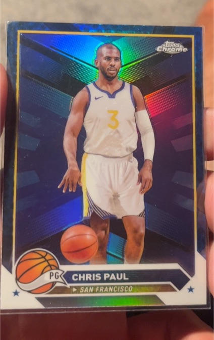 2023-24 Topps Chrome #187 Chris Paul — front