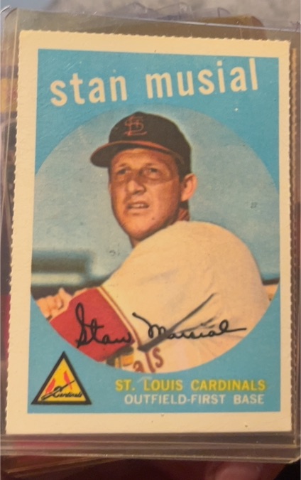 1959 Topps #150 Stan Musial — front
