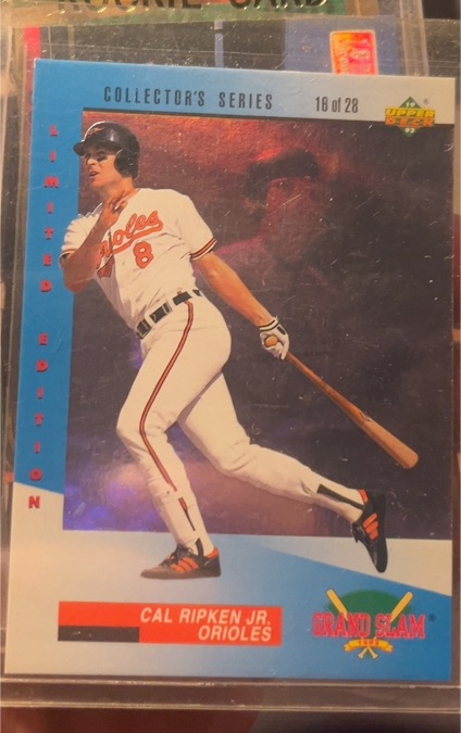 1993 Upper Deck Denny's Grand Slam #16 Cal Ripken Jr. — front