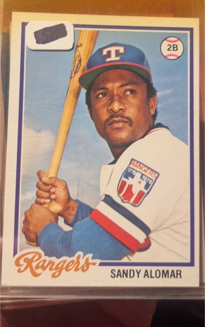 1978 Topps #533 Sandy Alomar — front