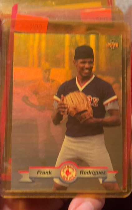 1992 Upper Deck Minor League #TP6 Frank Rodriguez — front