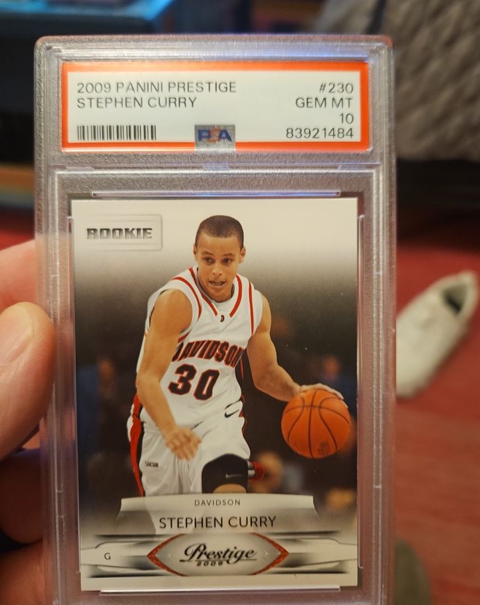 2009 Panini Prestige #230 Stephen Curry — front