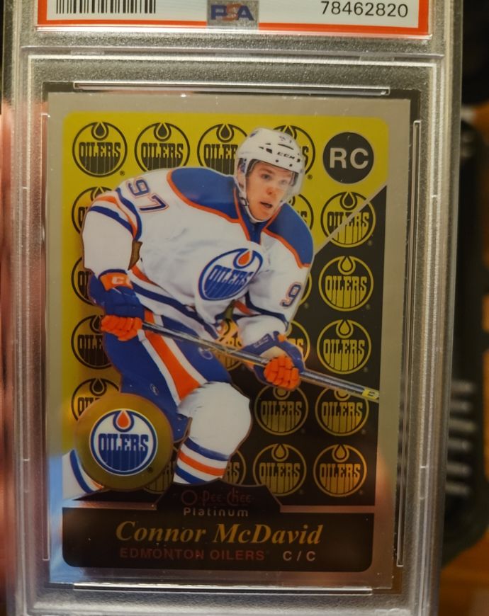 2015-16 O-Pee-Chee Platinum Retro #R97 Connor McDavid — front