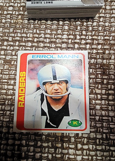 1978 Topps #210 Errol Mann — front