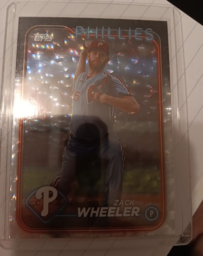 2024 Topps Holiday #H6 Zack Wheeler — front