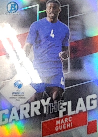 2022 Topps Bowman Chrome Under21 #CF-2 Marc Guehi Carry The Flag — front