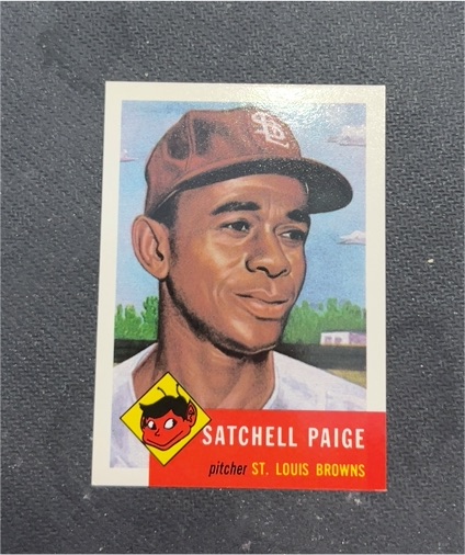 1991 Topps Archives 1953 #220 Satchel Paige — front