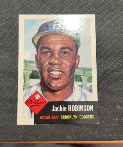1991 Topps Archives 1953 #1 Jackie Robinson — front