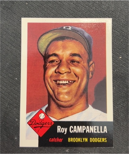 1991 Topps Archives 1953 #27 Roy Campanella Brooklyn Dodgers — front