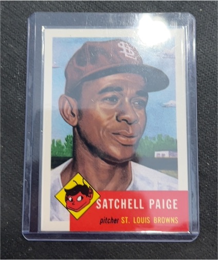 1953 Topps #220 Satchell Paige — front