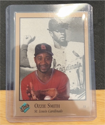 1992 Leaf Studio #98 Ozzie Smith — front