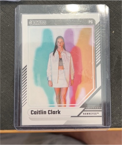 2024 Panini Donruss #1 Caitlin Clark — front