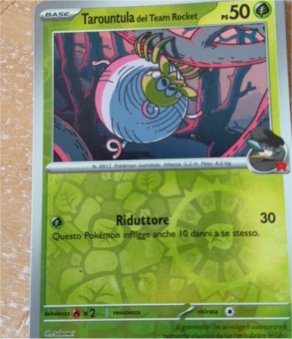2024 Pokémon SV10: Destined Rivals #019 Team Rocket's Tarountula — front
