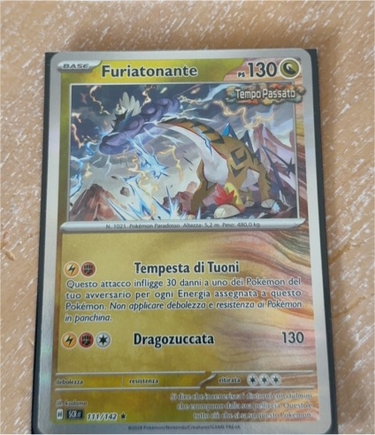 2023 Pokémon Stellar Crown #111 Furiatonante — front