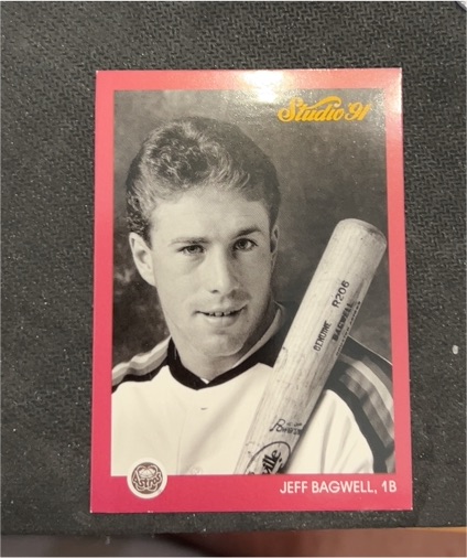 1991 Studio #172 Jeff Bagwell — front