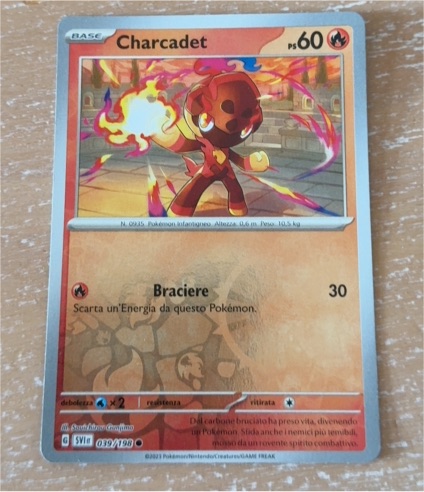 2023 Pokémon Scarlet & Violet #039 Charcadet — front
