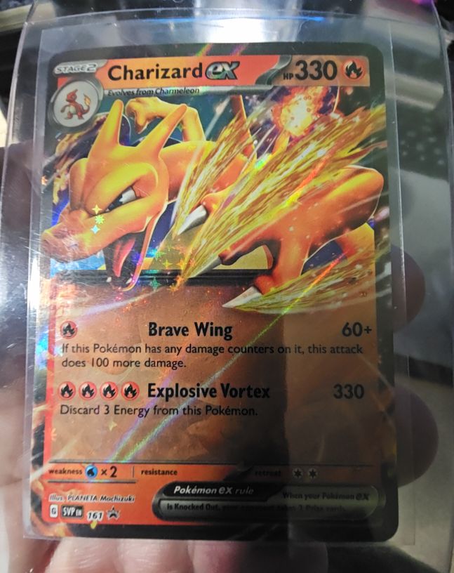 2024 Pokemon Charizard ex #161 Scarlet & Violet Promo — front