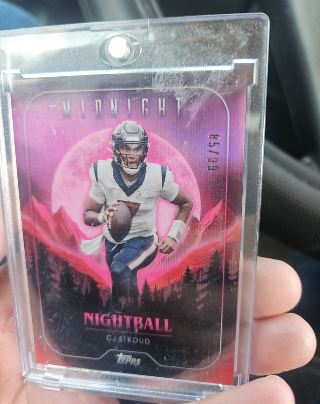 2024 Topps Midnight Nightball #NB-16 CJ Stroud — front