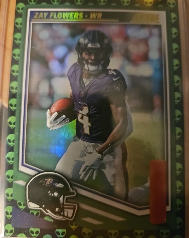 2025 Panini Score #267 Zay Flowers — front